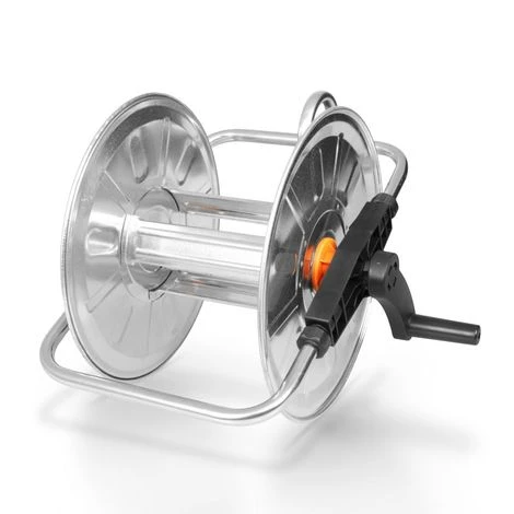 Metall Wand - Schlauchtrommel Schwenkbar Für 50 M - 1/2'' Schlauch – Bild 2