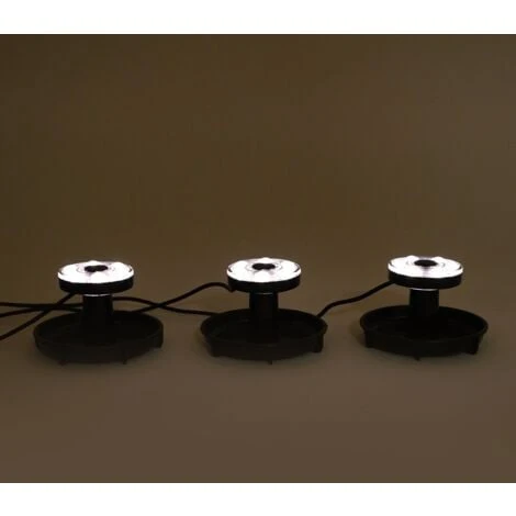 Solar Unterwasser LED Strahler Gartenteich Teichbeleuchtung Solarlampe 102149 – Bild 3