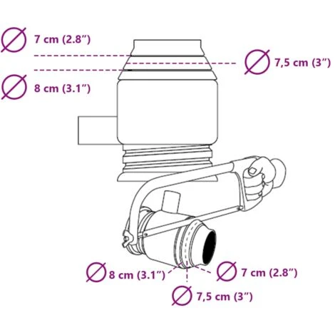 Anschluss-Set Für Regentonne Nature – Bild 3