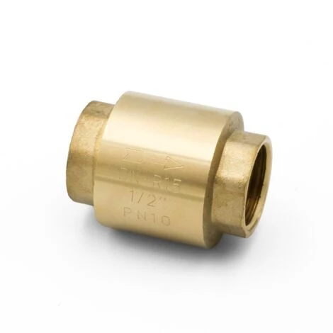 Messing Rückschlagventil 1/2 Zoll DN15 Rückstauklappe Rückschlagklappe Pumpe