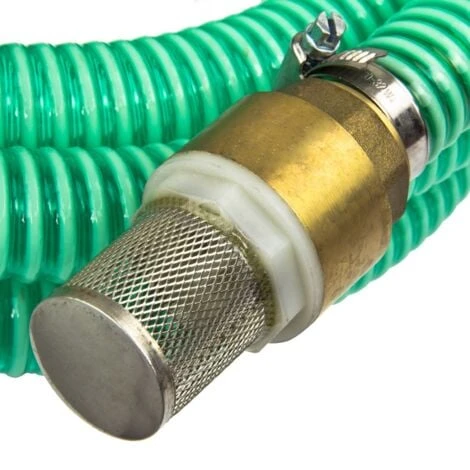 4m Sauggarnitur 1 DN25 25mm Saugschlauch Ansauggarnitur Pumpe – Bild 3