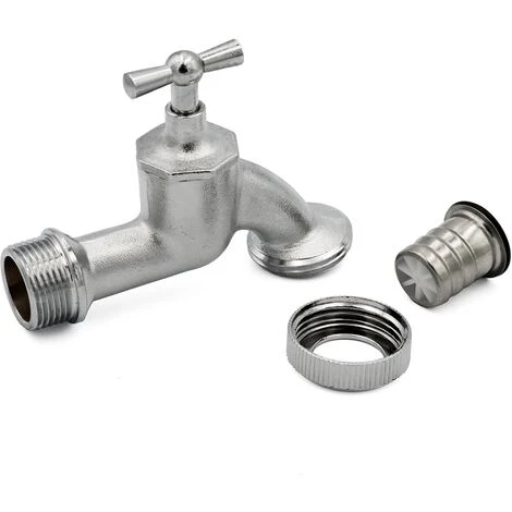 Ventilauslaufhahn 3/4 Zoll DN20 Auslaufventil Wasserhahn Absperrventil Garten – Bild 2