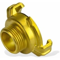 Messing Gewindestück 3/4 Zoll AG 26,5mm Schlauchstück Hahnverbinder GK Kupplung