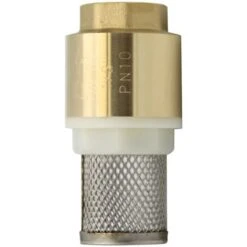 Fußventil 1/2 DN15 Messing Saugfilter Ansaugfilter Saugkorb Saugleitung Pumpe