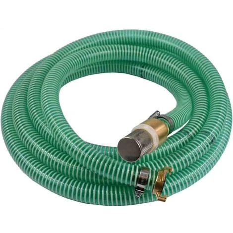 1/25mm Saug- + Druckschlauch Mit Saugkorb, Rückschlagventil + Schnellkupplung 1m