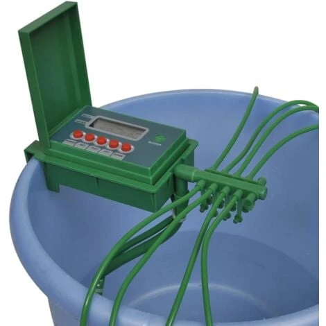 Automatisches Bewässerungssystem / Wasser-Sprinkler Mit Timer VidaXL – Bild 2