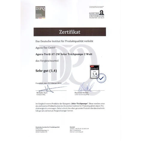 Agora-Tec® Solar Springbrunnenpumpen Teichpumpen - Set AT-2W – Bild 4