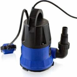 Flachsaugende 400W Schmutzwasser Tauchpumpe Für Brunnen Zisterne Bewässern Garten Regentonne Bis 5000 Liter/h 1,0-1,5 Zoll Förderhöhe 7 Meter