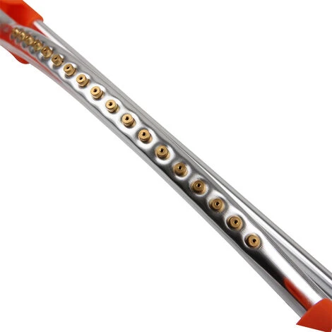 Viereckregner Rasensprenger 18 Auslaufdüsen Bewässerungsweite Bis Zu 15m Sprinkler Regner – Bild 2