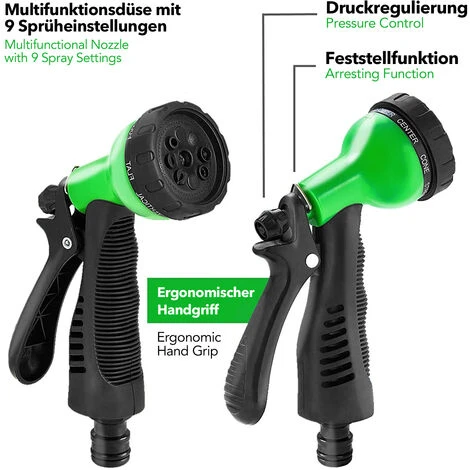 Tillvex® Premium Handbrause Gartenbrause Für Gartenschlauch – Bild 5