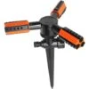 TrendLine Dreiarm Rasensprenger Kreissprenger Drei Arm Regner Sprinkler 360 Grad