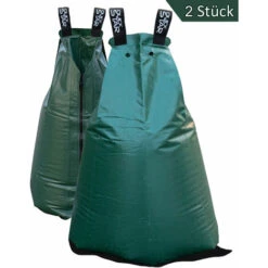 2 Stück Tree Bag 75L Baumbewässerungssack Tropfen Wasserbehälter Wassersack