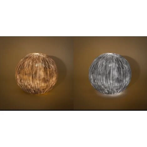 Solarkugel 26 Cm Sandstein Optik Solarleuchte Garten Deko LED Esotec 102676 – Bild 4