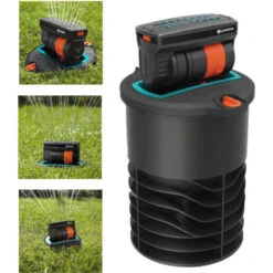 Gardena Versenk-Viereckregner OS 140 Regner Rasensprenger Sprinkler Bewässerung