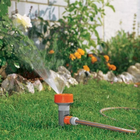 Gardena 4-Flächenregner Twist Inkl. Schlauchstück Rasensprenger Gartensprenger – Bild 4