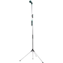 Gartendusche/Außendusche 2 In 1 Mit Abnehmbarer Sprühlanze Verstellbare Höhe 149-190cm Und 180° Verstellbarer Duschkopf