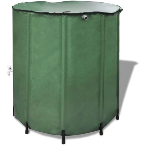 Wasserspeicher Regentonne Wassertank 500L Klappbar – Bild 5