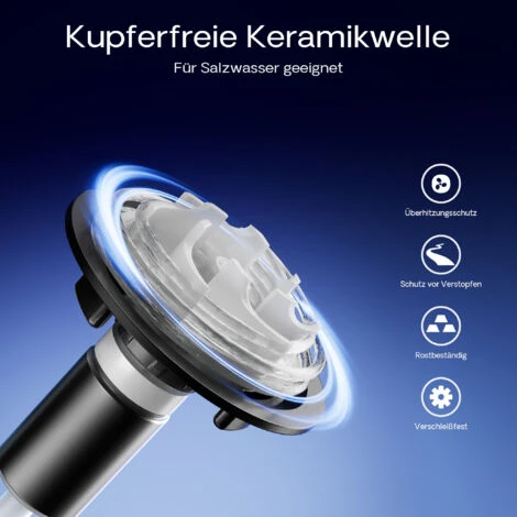 SunSun CTM-6000 SuperECO Teichpumpe Filterpumpe 6000l/h 40W – Bild 5