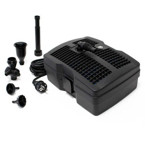 SunSun CUF-2500 3in1 Filter & 2500l Springbrunnen 28W & 9W UV-Klärer