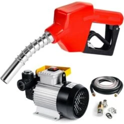 Bio Dieselpumpe Heizölpumpe Selbstansaugend 230V/550W 60l/min Automatische Pistole Umfüllpumpe