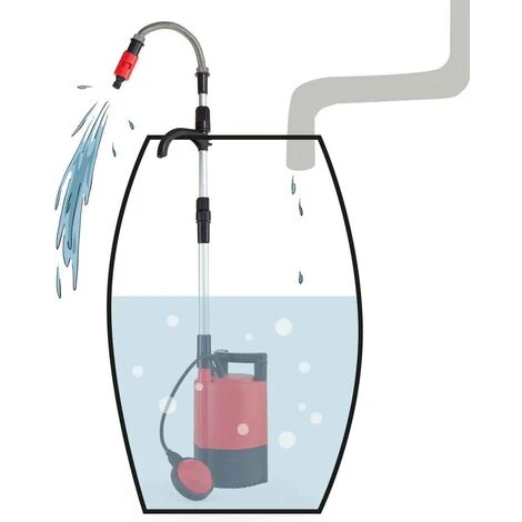 Grafner® Regenfasspumpe Schmutzwasserpumpe Gartenpumpe Regenwasserpumpe 400 Watt RP10811 – Bild 2