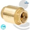 Messing-Rückschlagventil 1/2 Zoll Innengewinde - PN 25 (Modell Europa - ITAP)