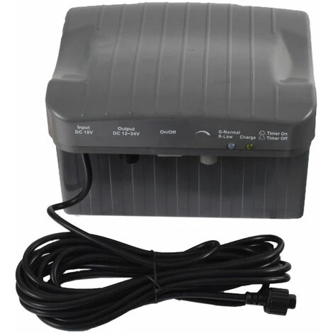 Agora-Tec® Solar Bachlauf - Pumpen - Set Mit Akku Und LED Licht AT-20W-BLH-V2.0monokristallin – Bild 4