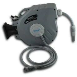 20 Meter Wand Schlauchtrommel Schlauchaufroller Wasserschlauchaufroller Schlauchbox Automatik (20 M)