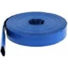 GT Market Flachschlauch PVC - Bauschlauch - Industrieschlauch - Betriebsdruck 2 Bar - Blau - Innen- Durch. 76 Mm (3 Zoll) Länge 10 M
