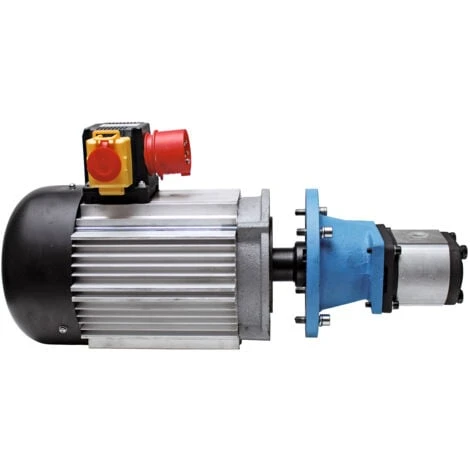 Hydraulikpumpe Mit Motor 400V Volt 5,5 KW Holzspalter Hebebühnen – Bild 4