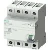 SIEMENS FI-Schutzschalter, 4-polig, Typ B, Kurzzeitverzögert, In: 40 A, 30 MA, Un AC: 400 V 5SV3344-4