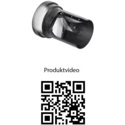 HAAS Fremdeinspülstop OHA DN 90, Rattenstop M Edelstahlaufl., Sw 3328