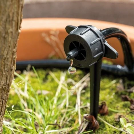 Solar Bewässerungssystem WaterDrops Garten Bewässerung Esotec 101120 – Bild 4