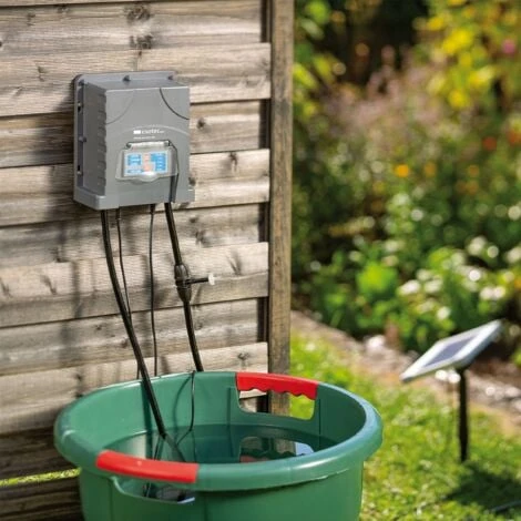 Solar Bewässerungssystem WaterDrops Garten Bewässerung Esotec 101120 – Bild 5