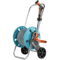 Gardena Schlauchwagen AquaRoll S Set Schlauch, Systemteile, + Classic Brause Exklusiv