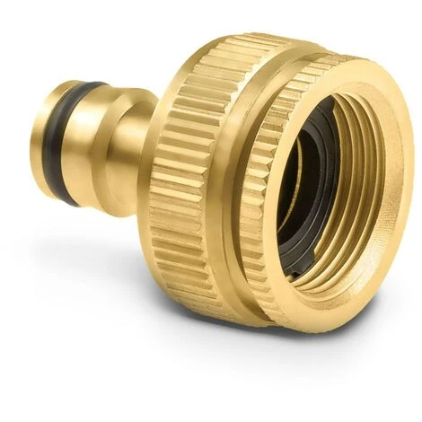 3/4 & 1 IG Messing Hahnverbinder BRASS Inkl. Dichtung