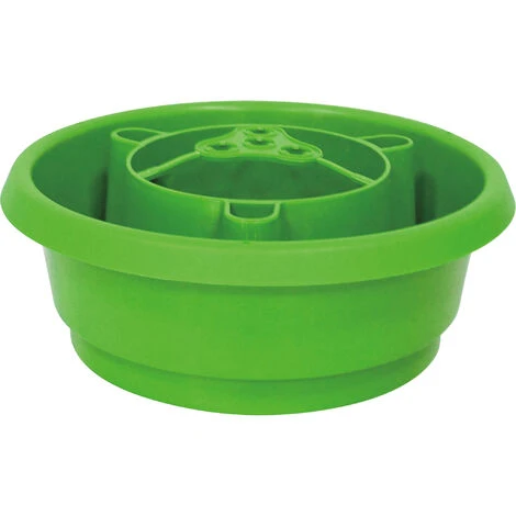 Dehner Bewässerungsring Mit Schneckenschutz, 3 Stück, Je Ø 24 Cm, Höhe 9 Cm, Kunststoff, Grün – Bild 3