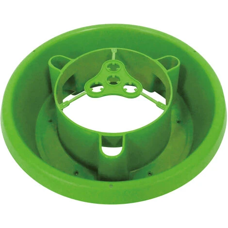 Dehner Bewässerungsring Mit Schneckenschutz, 3 Stück, Je Ø 24 Cm, Höhe 9 Cm, Kunststoff, Grün – Bild 4