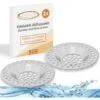 2x Abflusssieb Edelstahl Rostfrei 7cm / 2.76inch Abflussschutz, Abfluss-Sieb Badewanne, Ausguss
