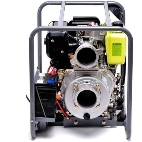 Varan Motors - 92707 Wasserpumpe Diesel Motorpumpe 4“ 418cc 10PS, Elektrostarter 96m3/h, 31m Max. – Bild 3