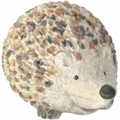 Steinfigur Igel 32,5 Cm Stehend Deko Gartenfigur Polystone Steinoptik