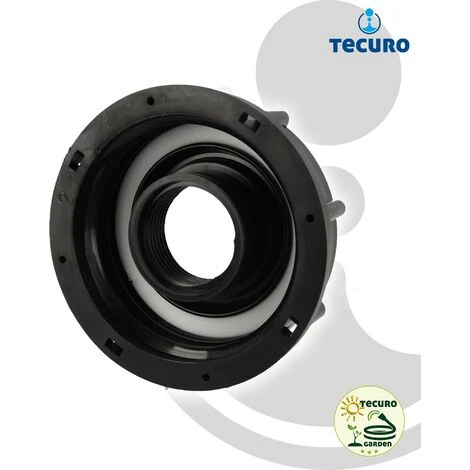 Tecuro IBC Adapter Anschlusskappe Mit Grobgewinde S60 X 6 Und Innengewinde 1/2 Zoll, HDPE – Bild 5