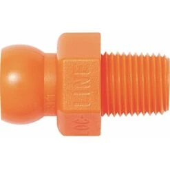 Gewindenippel Gr. 1/4 ” R 1/8 Btl. M. 4 St. Loc-Line