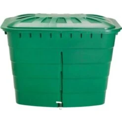 Grüner Rechteckiger Wassertank 520l - 501207 - Graf