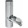 GRÖMO ZINK Regenwasserklappe ø100mm Aus TITANZINK Mit Griffmulde Ohne Sieb, 63532
