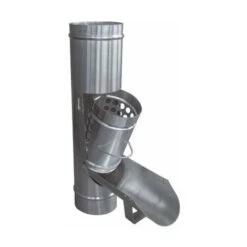 GRÖMO ZINK Laubfänger TITANZINK ø100 M. Herausnehmb. Laubkorb, 62797