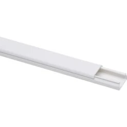 Kopp Kabelkanal 2 M 10 X 20 Mm Weiß Kabelleiste Mit Trennsteg