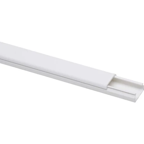 Kopp Kabelkanal 2 M 10 X 20 Mm Weiß Kabelleiste Mit Trennsteg