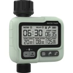 Fepro® Digitaler Bewässerungscomputer Mit Display, Frei Programmierbar