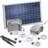 Solar Teichbelüfter 25W 600l/h + Akku Teichbelüftung Sauerstoff Esotec 101086